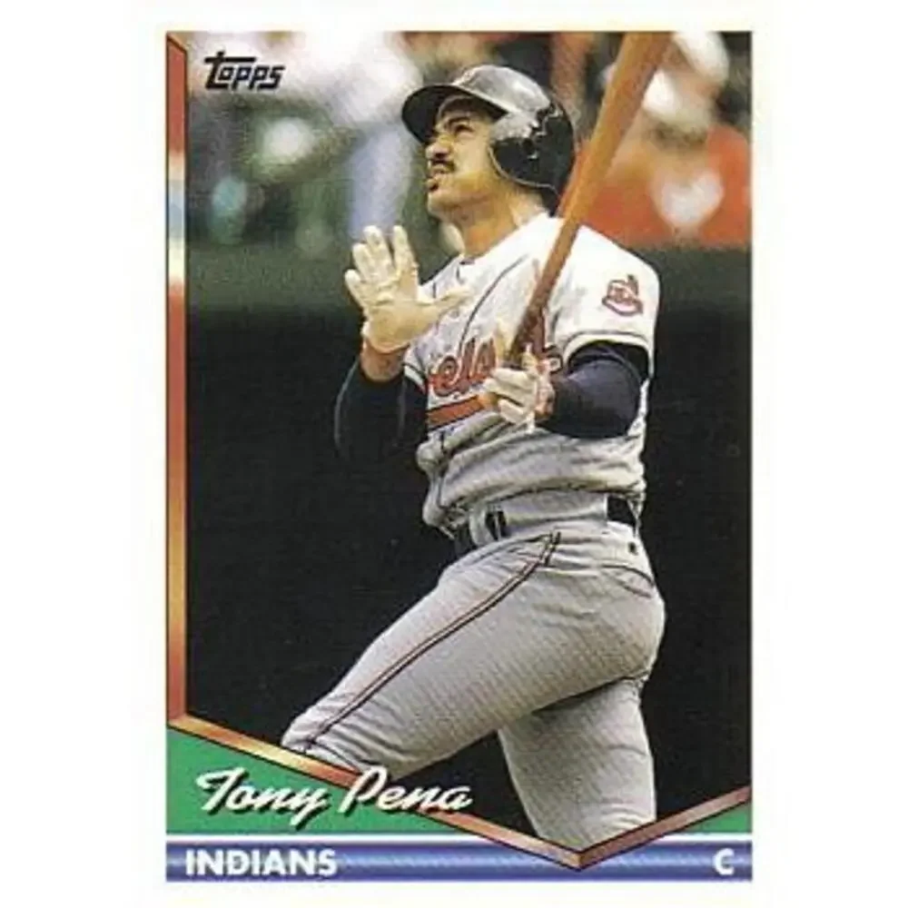 1994 Topps Traded Tony Pena 119T Cleveland Indians